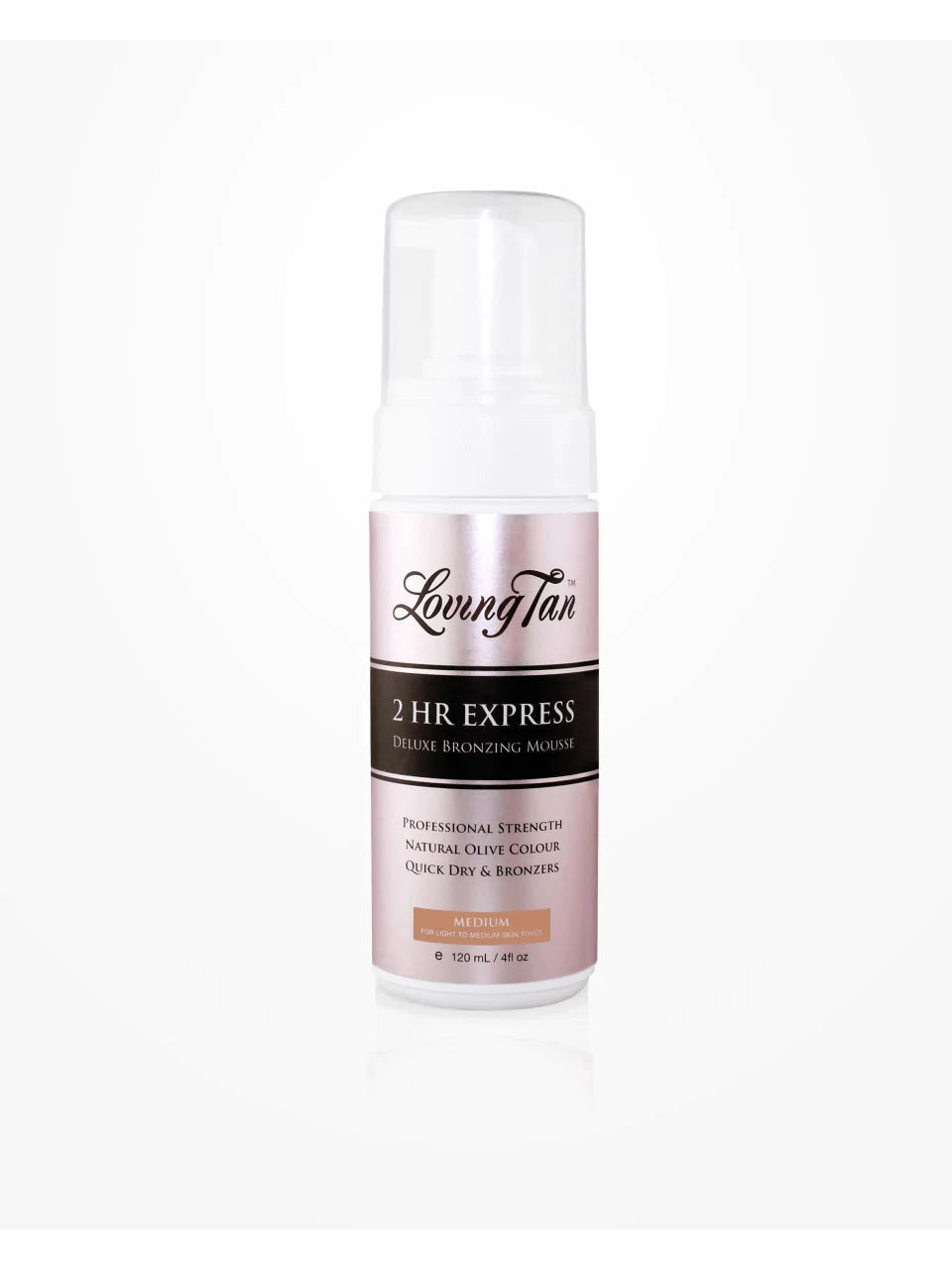 LOVING TAN 2 HR EXPRESS BRONZING MOUSSE - medium