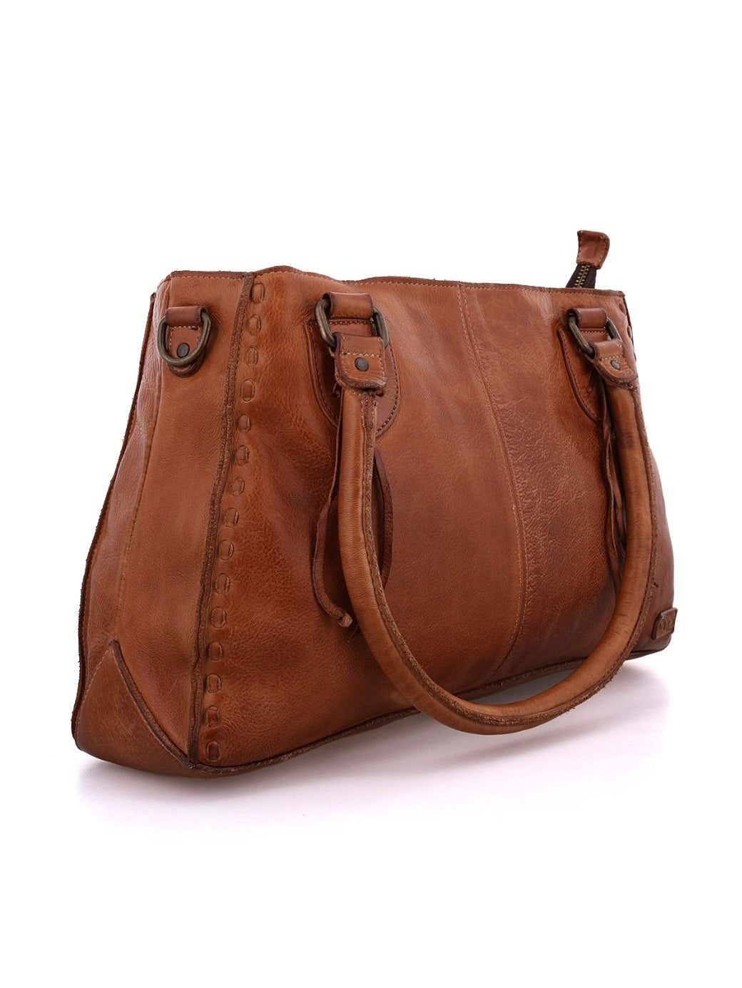 BEDSTU ROCKABABY LEATHER SHOULDER BAG - tan rustic